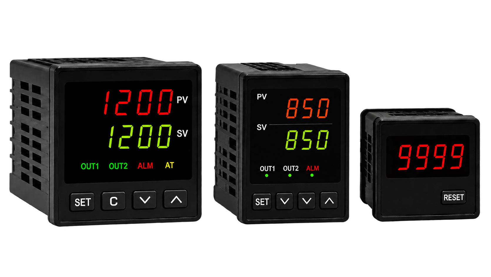 Controladores de temperatura y contadores